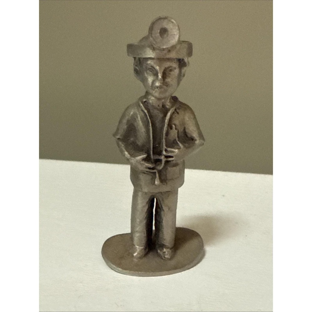 Hudson Pewter H. Wilson Doctor Physician Figurine No. 268 VGC 2.75" Tall 1978